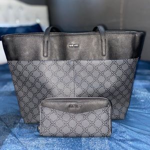 Nine West black Purse and wallet